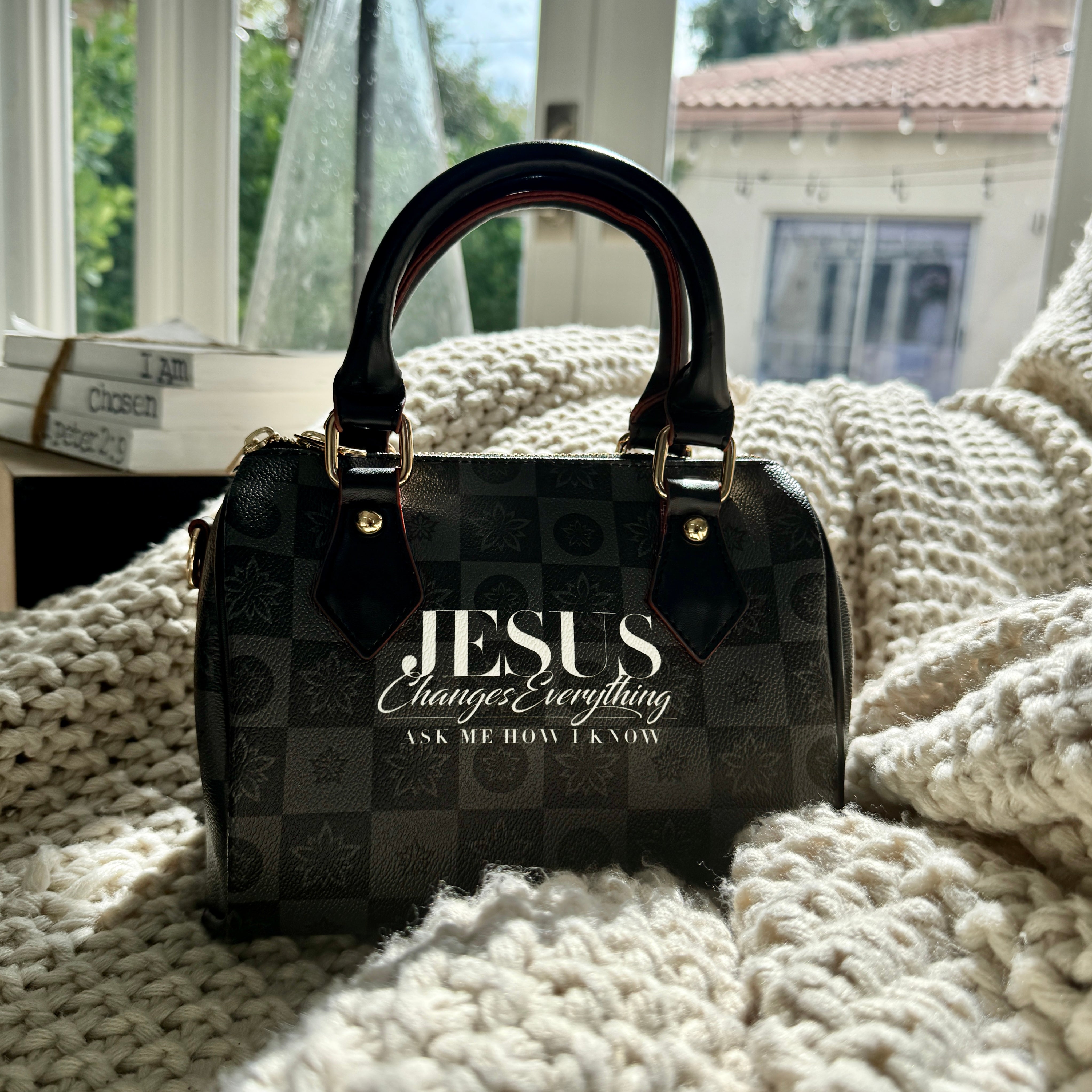 The Jesus Changes Everything Mini Satchel