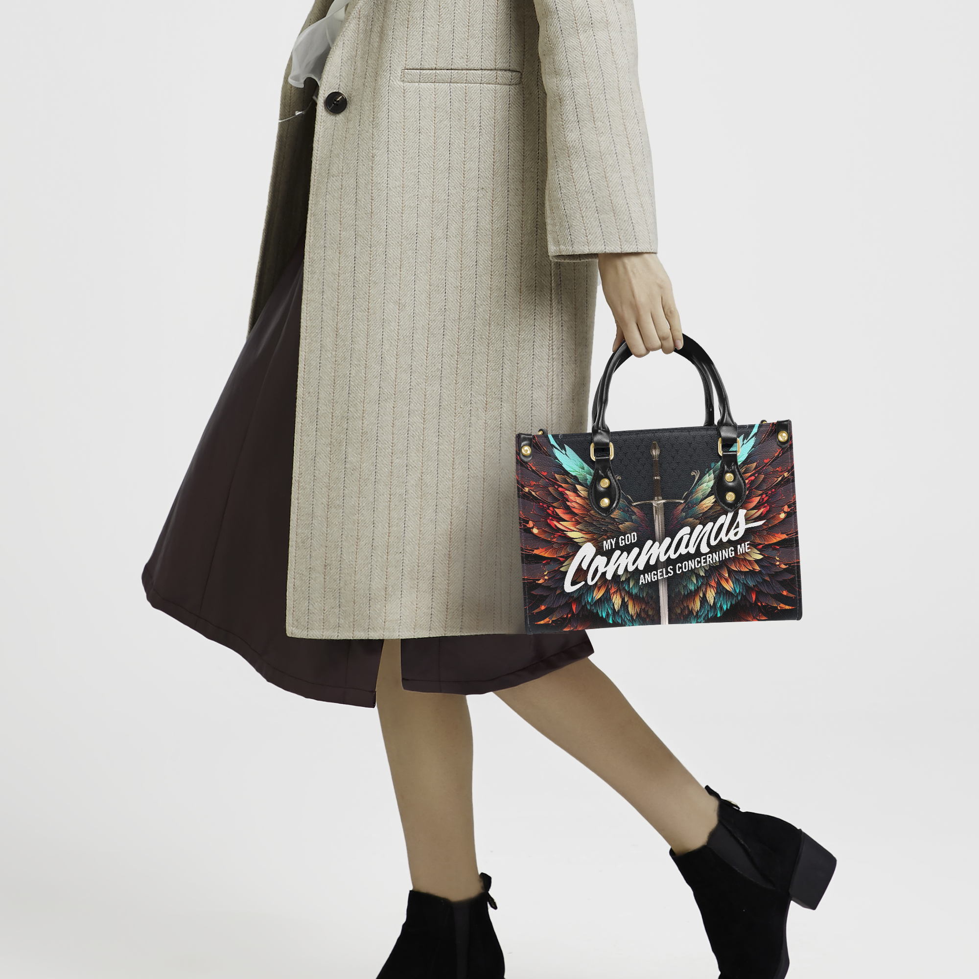The My God Commands Angels Signature Tote