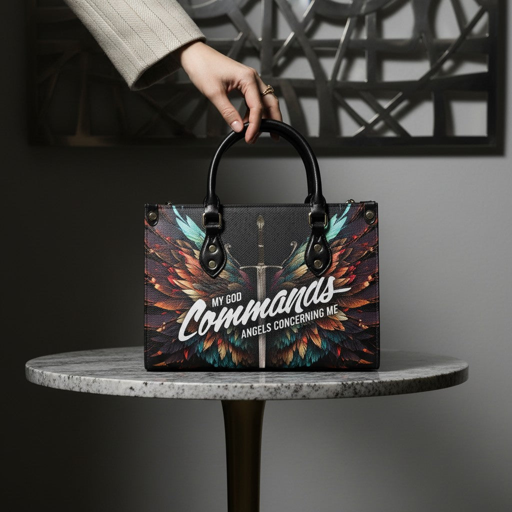 The My God Commands Angels Signature Tote