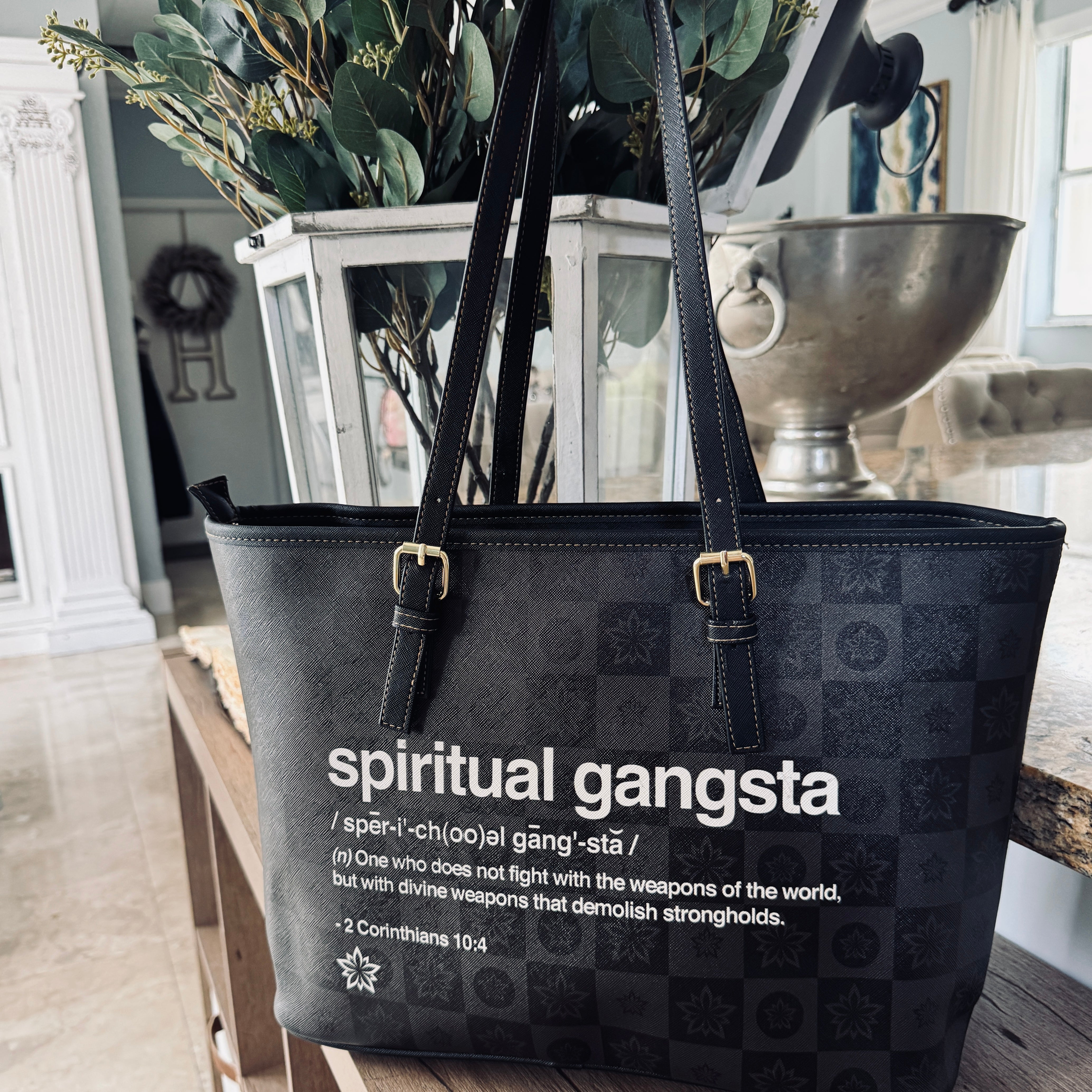 The Spiritual Gangsta Oversized Tote