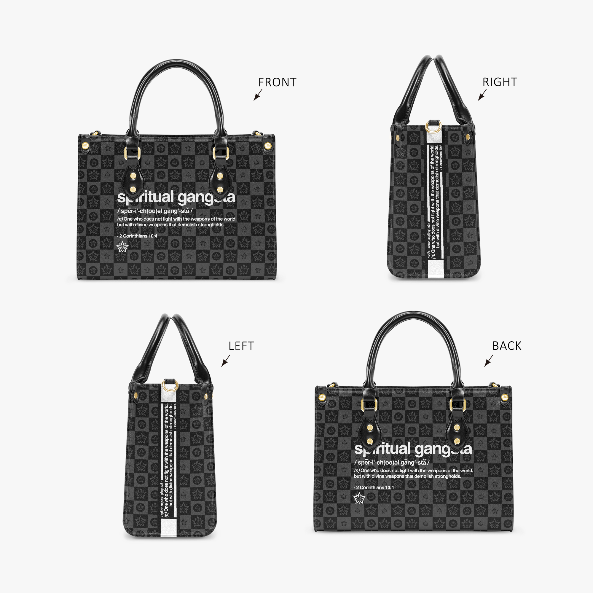 The Spiritual Gangsta Signature Tote