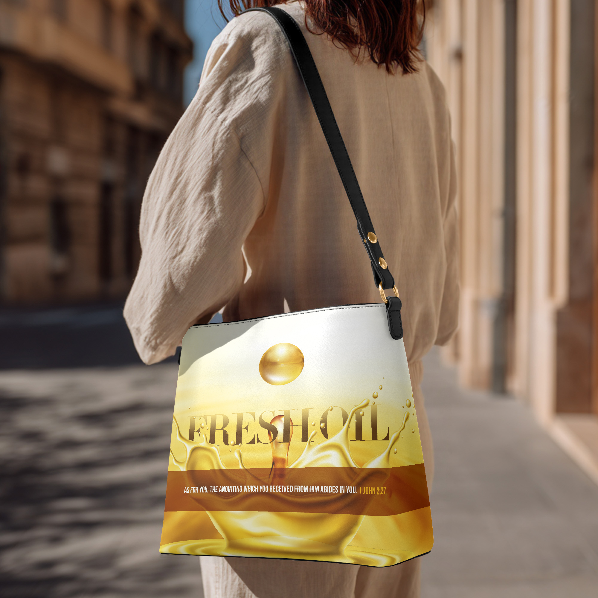 The Fresh Oil Bucket Bag
