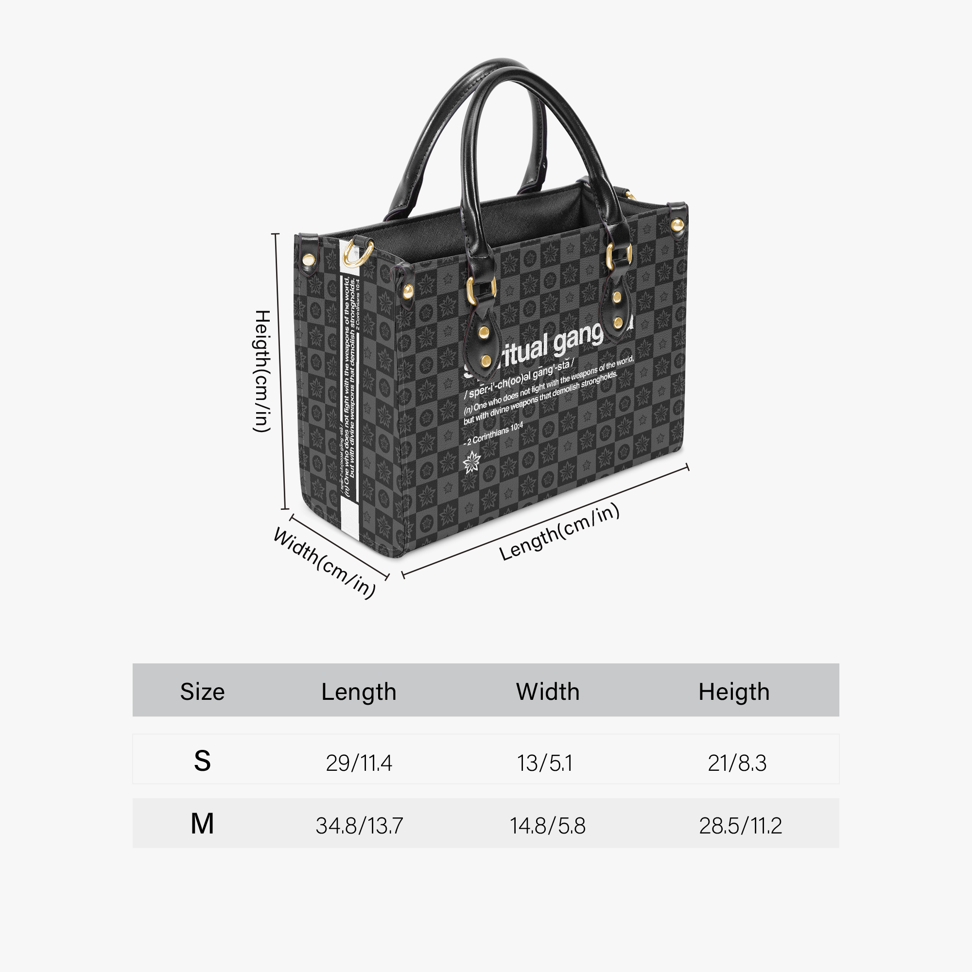 The Spiritual Gangsta Signature Tote