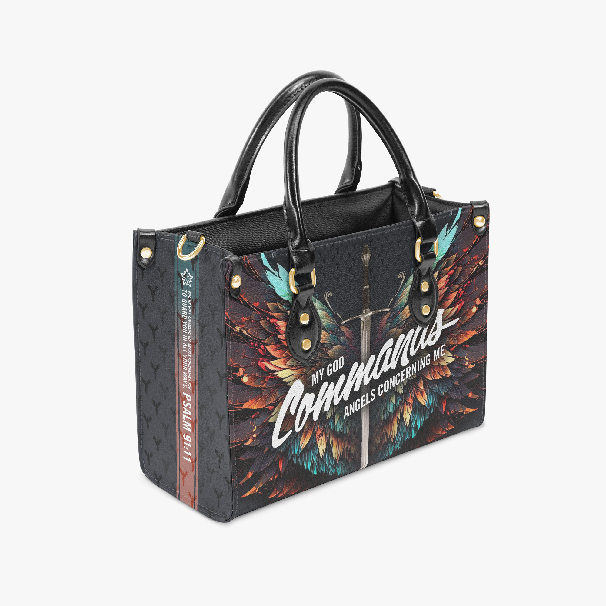 The My God Commands Angels Signature Tote