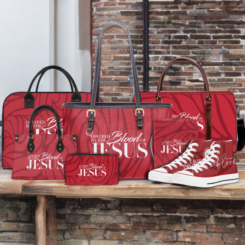 Blood of Jesus Hightops