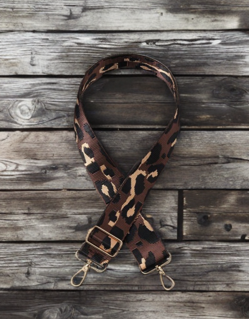 Adjustable Guitar Strap: Brown