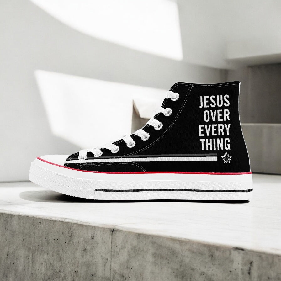 Jesus Over Everything Hightops