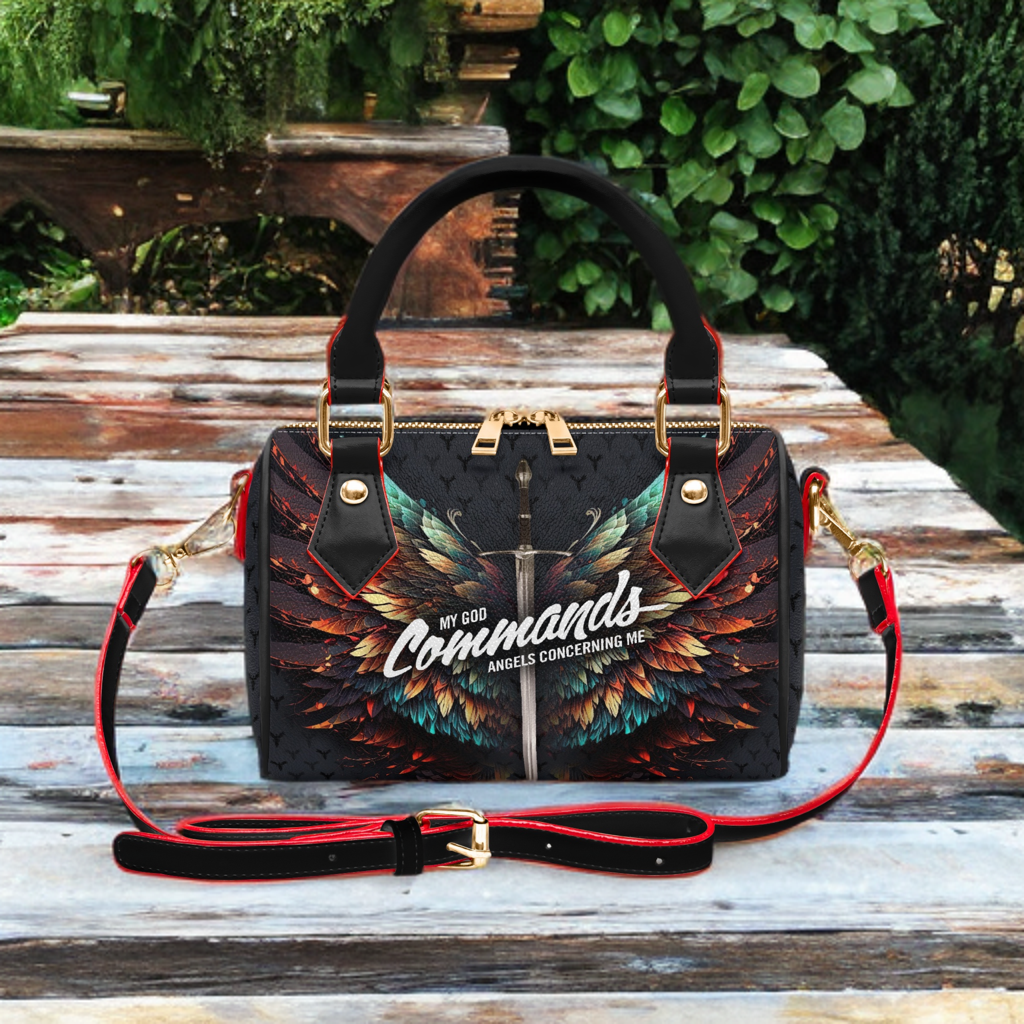 The My God Commands Angels Mini Satchel