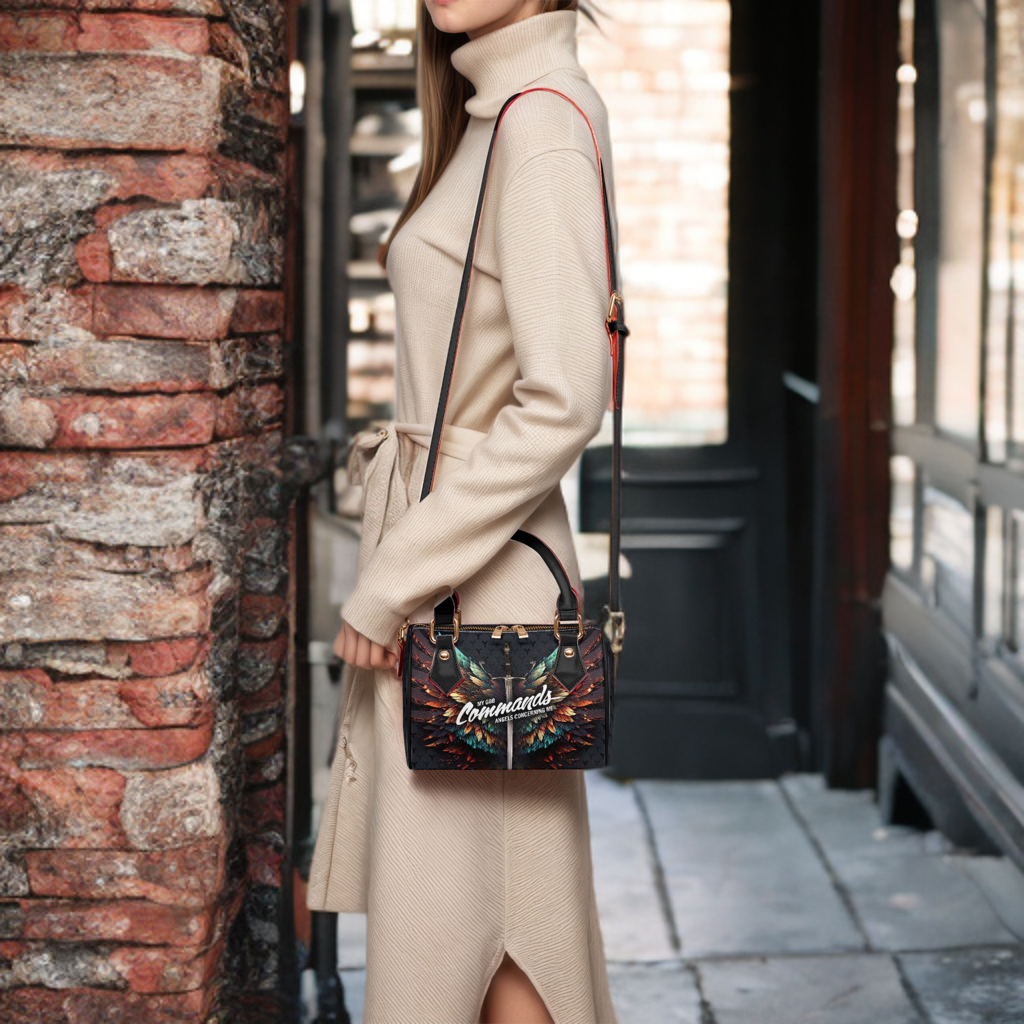 The My God Commands Angels Mini Satchel