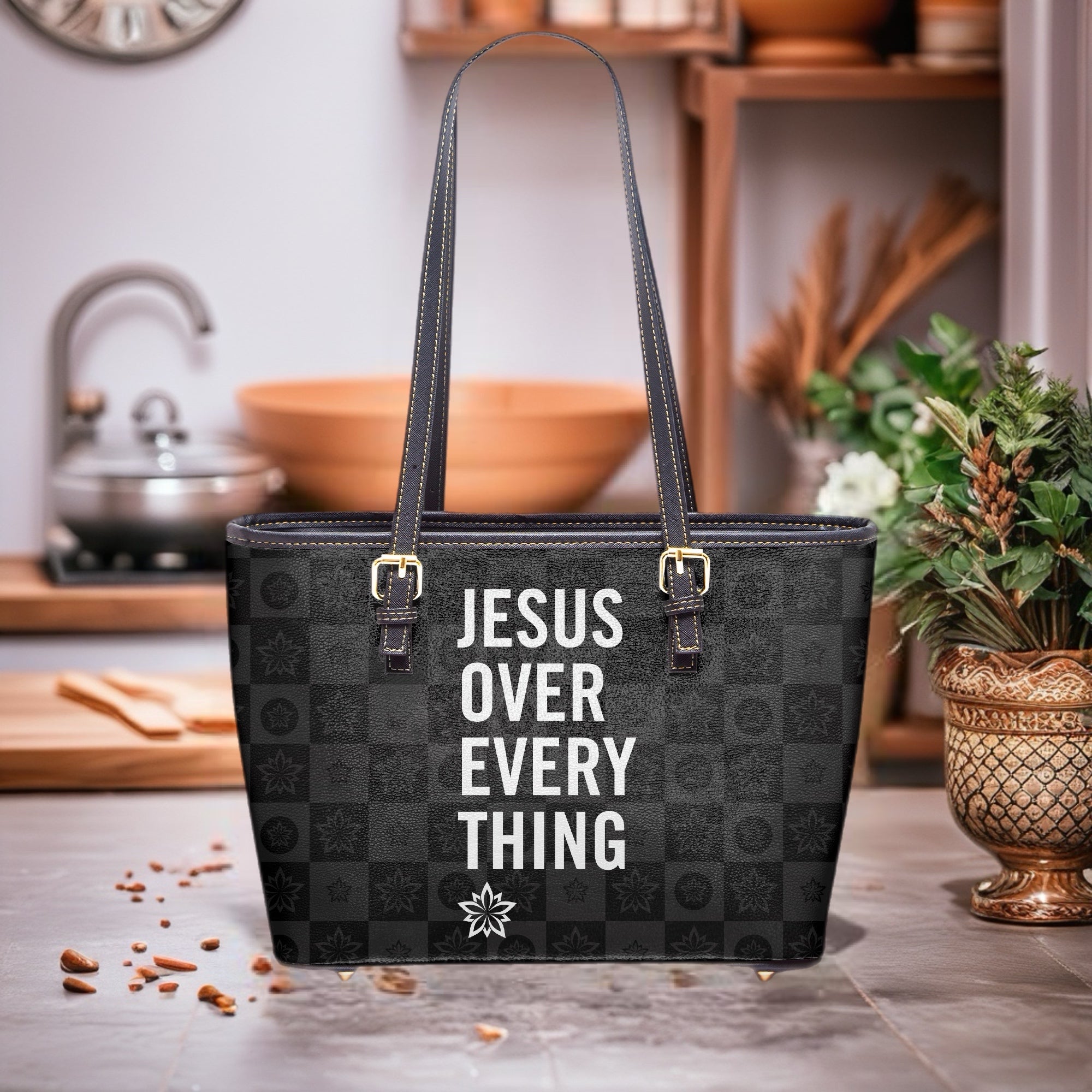 Build Your Jesus Over Everything Bag Collection