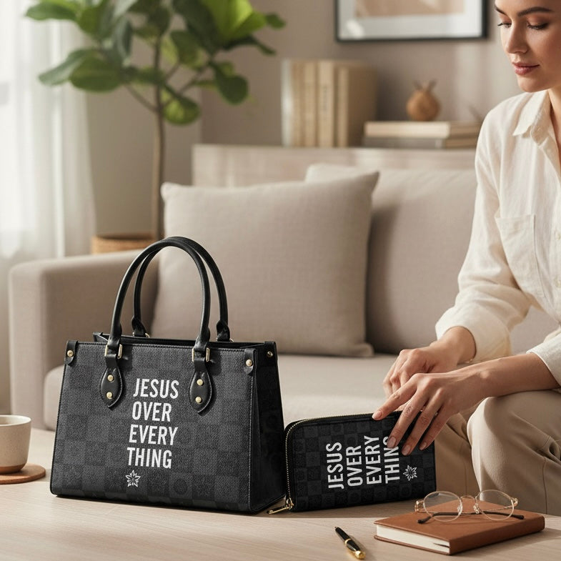 Build Your Jesus Over Everything Bag Collection
