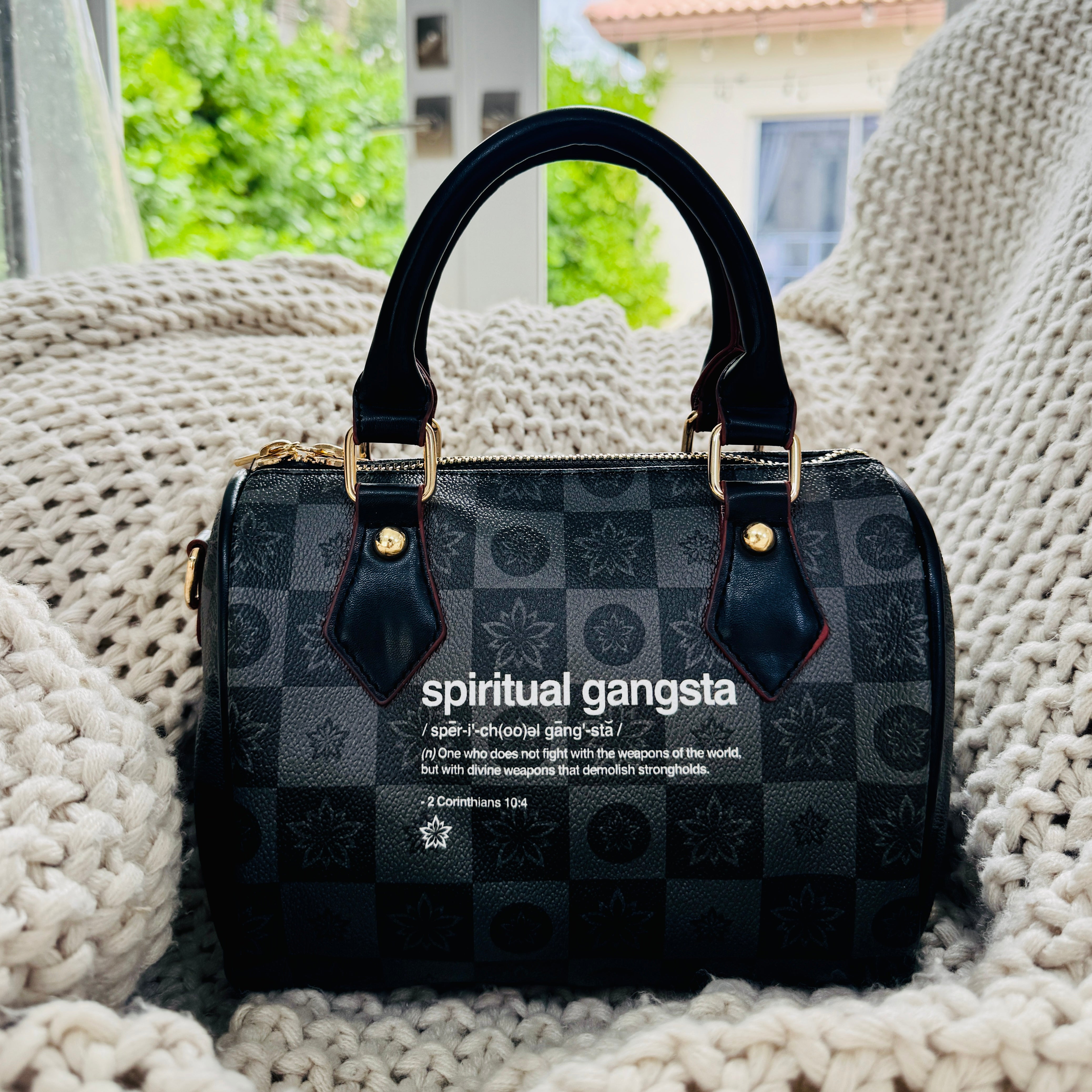 The Spiritual Gangsta Mini Satchel