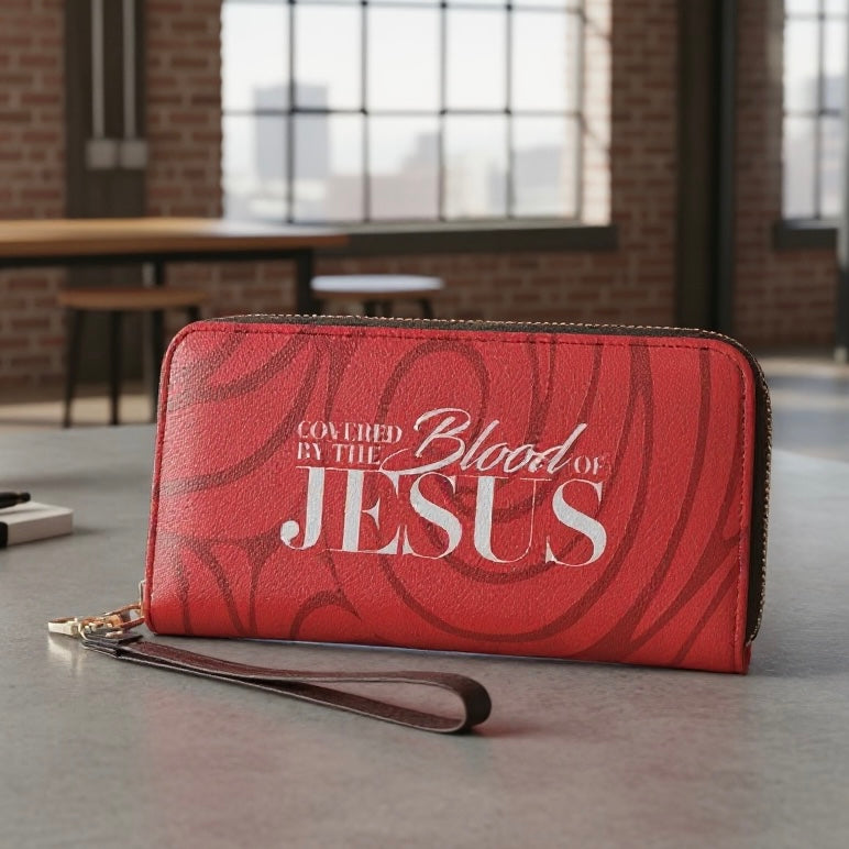The Blood of Jesus Long Wallet