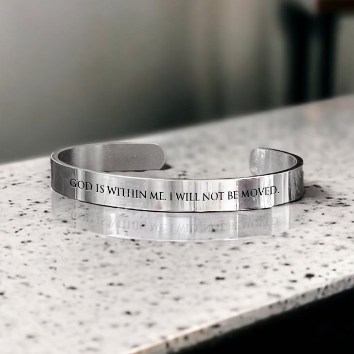 God Within Me Scripture Bangle