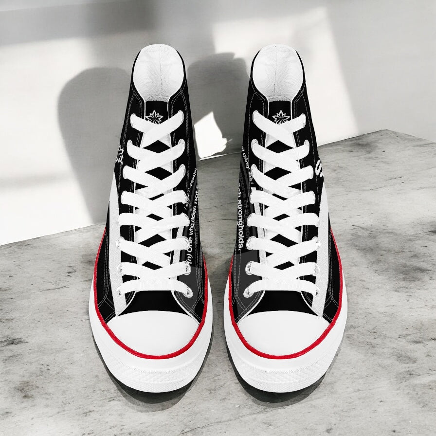 Spiritual Gangsta Hightops: Black