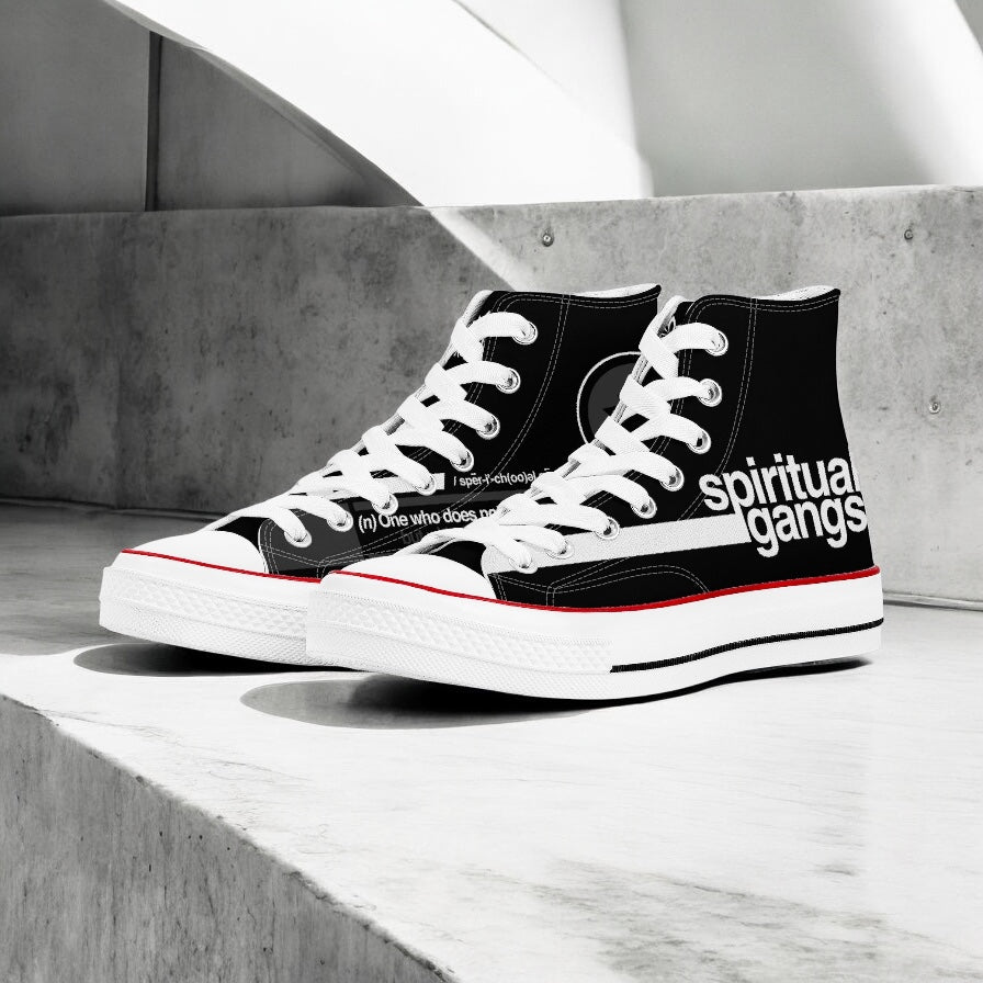 Spiritual Gangsta Hightops: Black