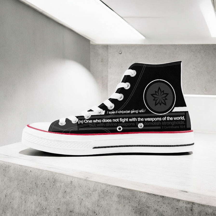 Spiritual Gangsta Hightops: Black