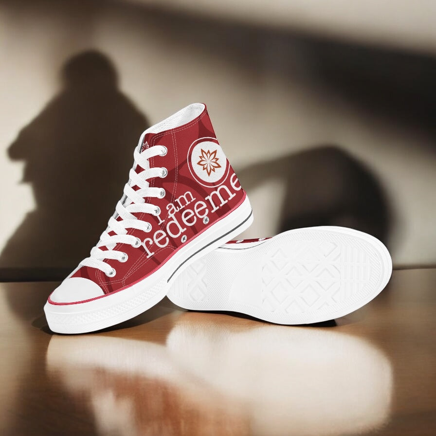 Blood of Jesus Hightops