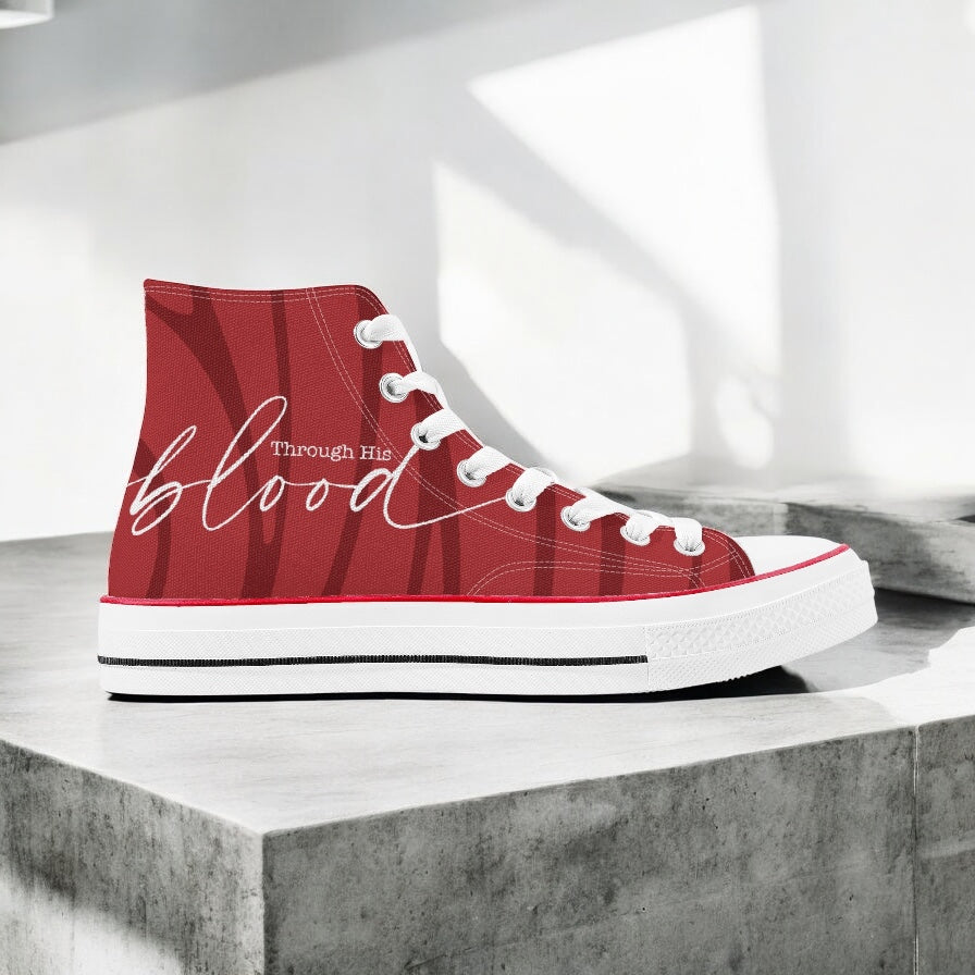 Blood of Jesus Hightops