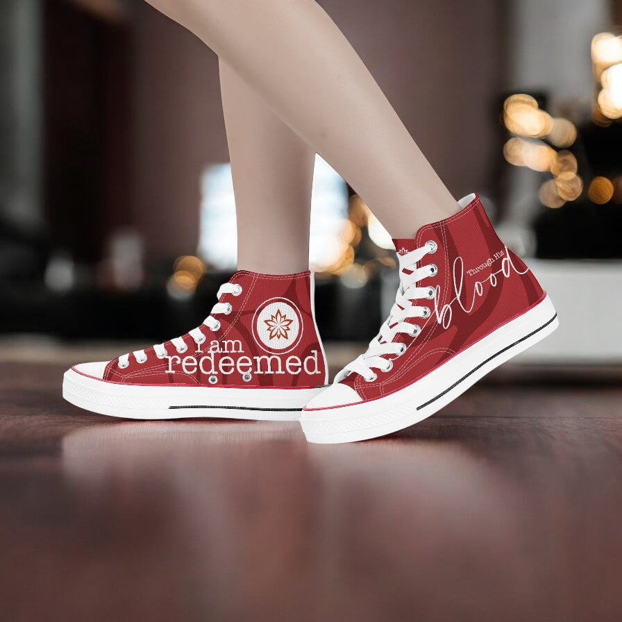 Blood of Jesus Hightops