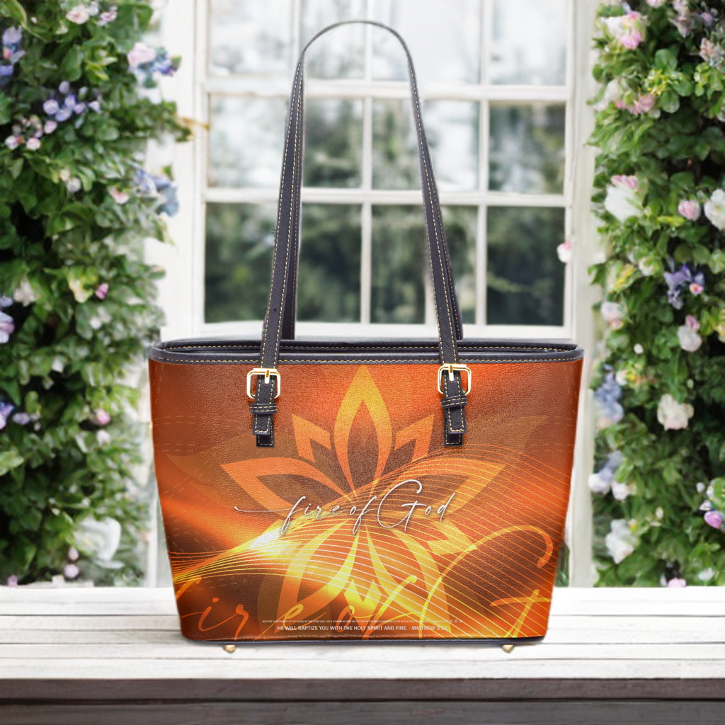 The Fire of God Oversized Tote
