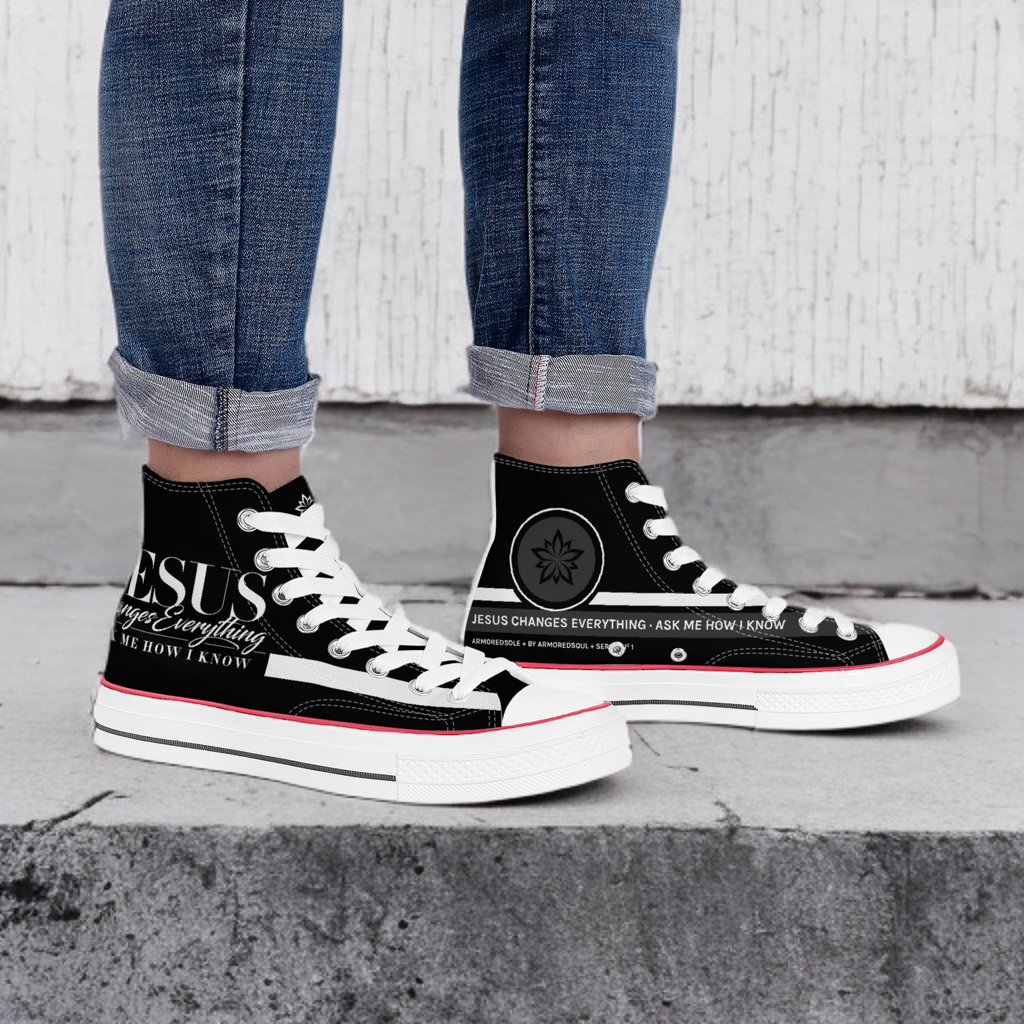 Jesus Changes Everything Hightops