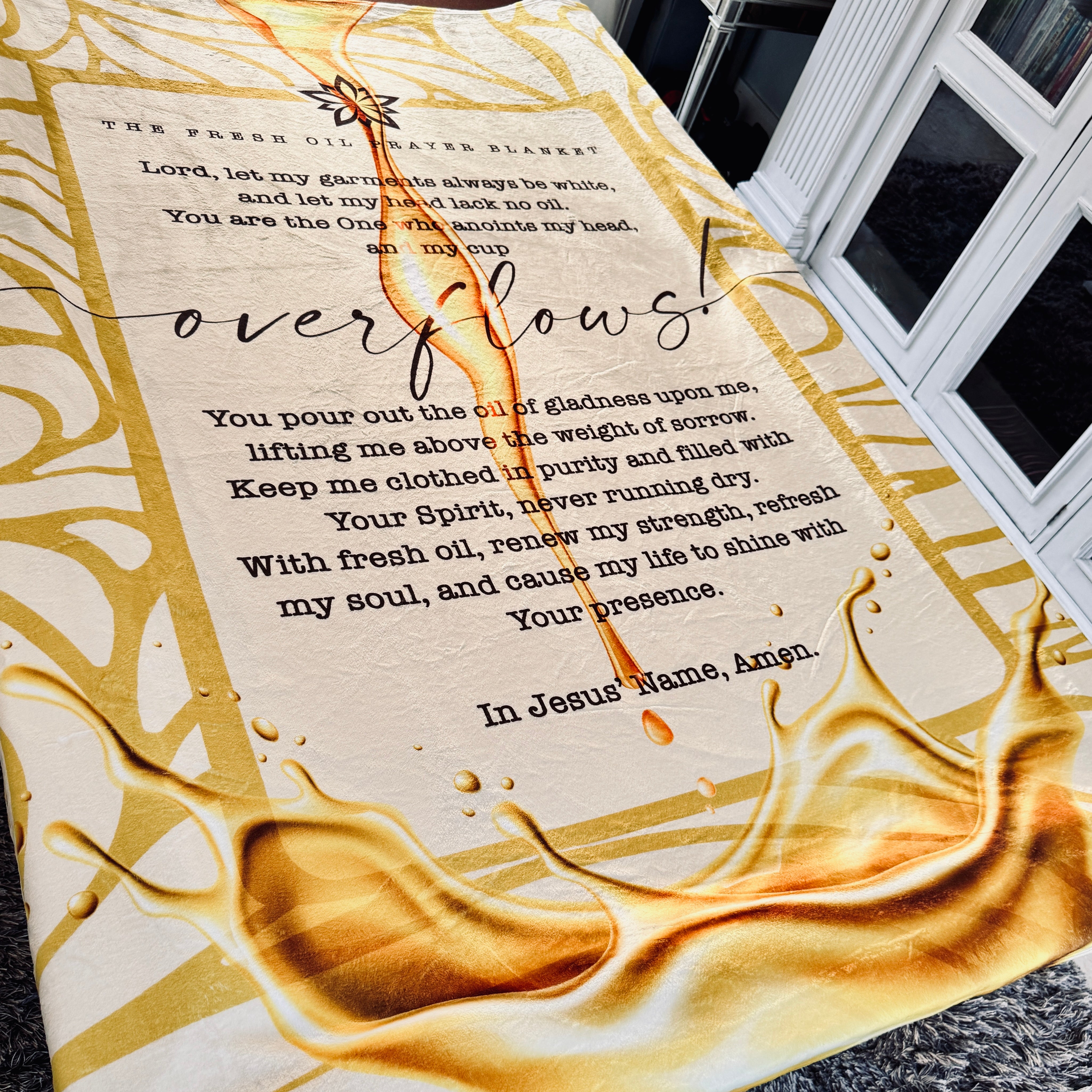 Covered in the Word: The Fresh Oil Prayer Blanket