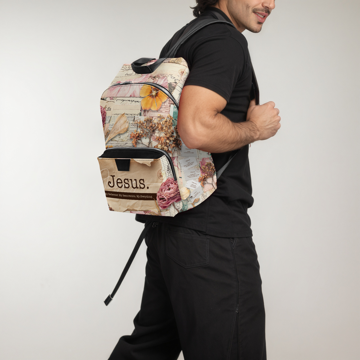 The Jesus Leather Backpack