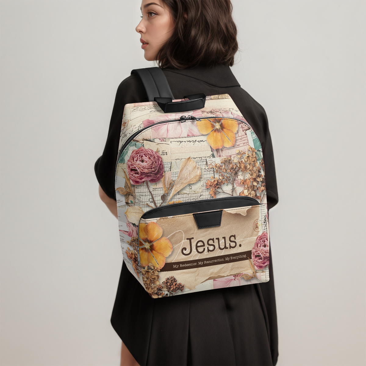 The Jesus Leather Backpack