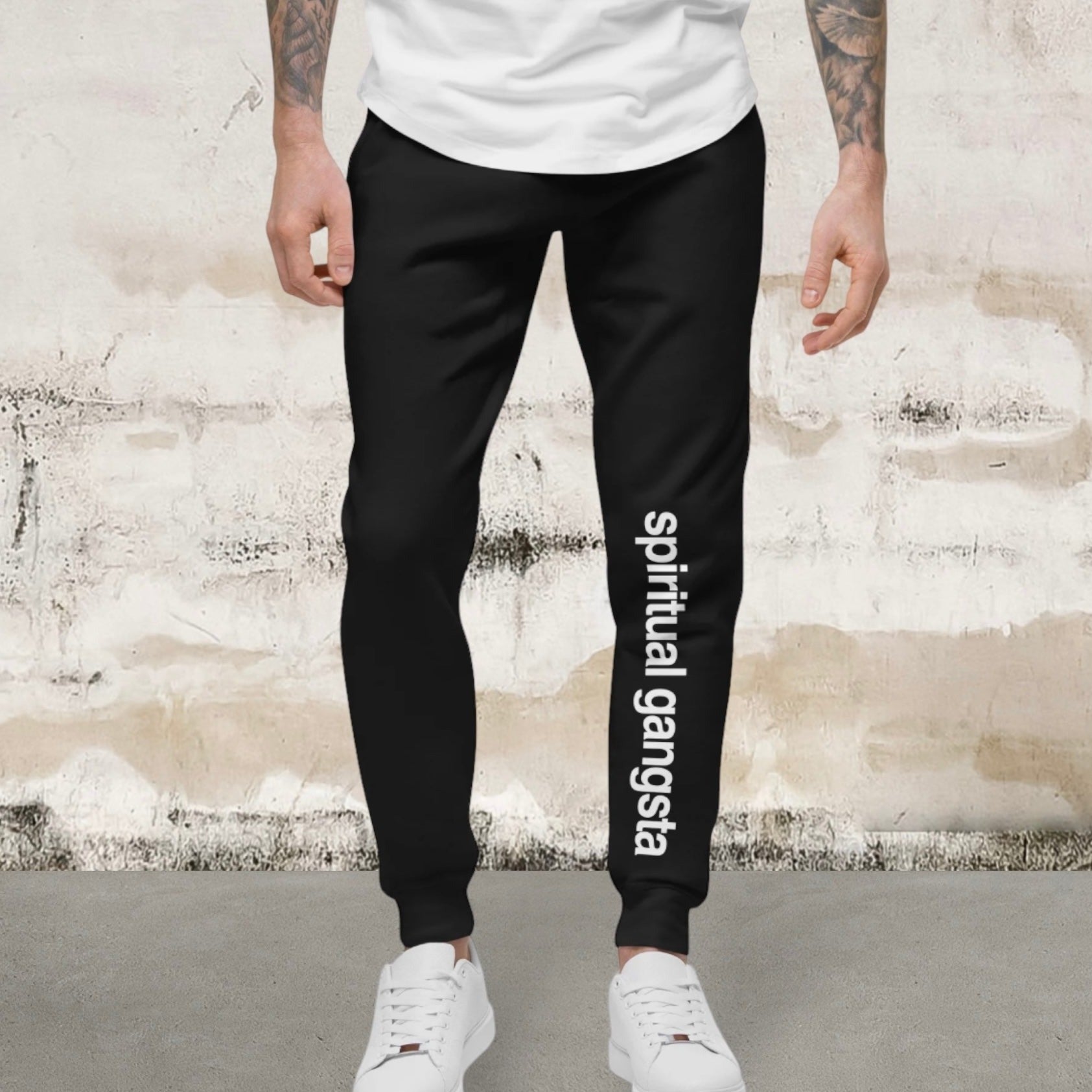 Warfare Gear: Spiritual Gangsta Unisex Fleece Sweatpants