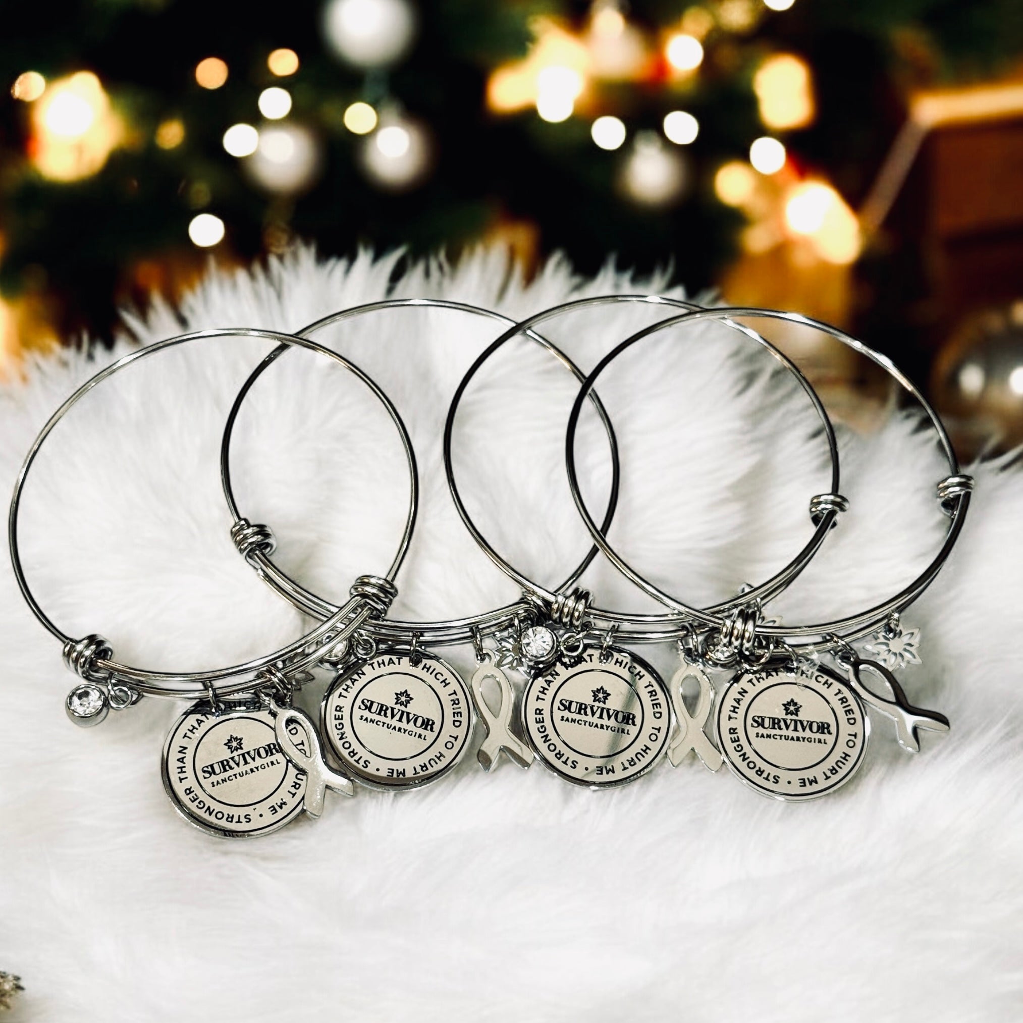 Survivor Charm Bracelet