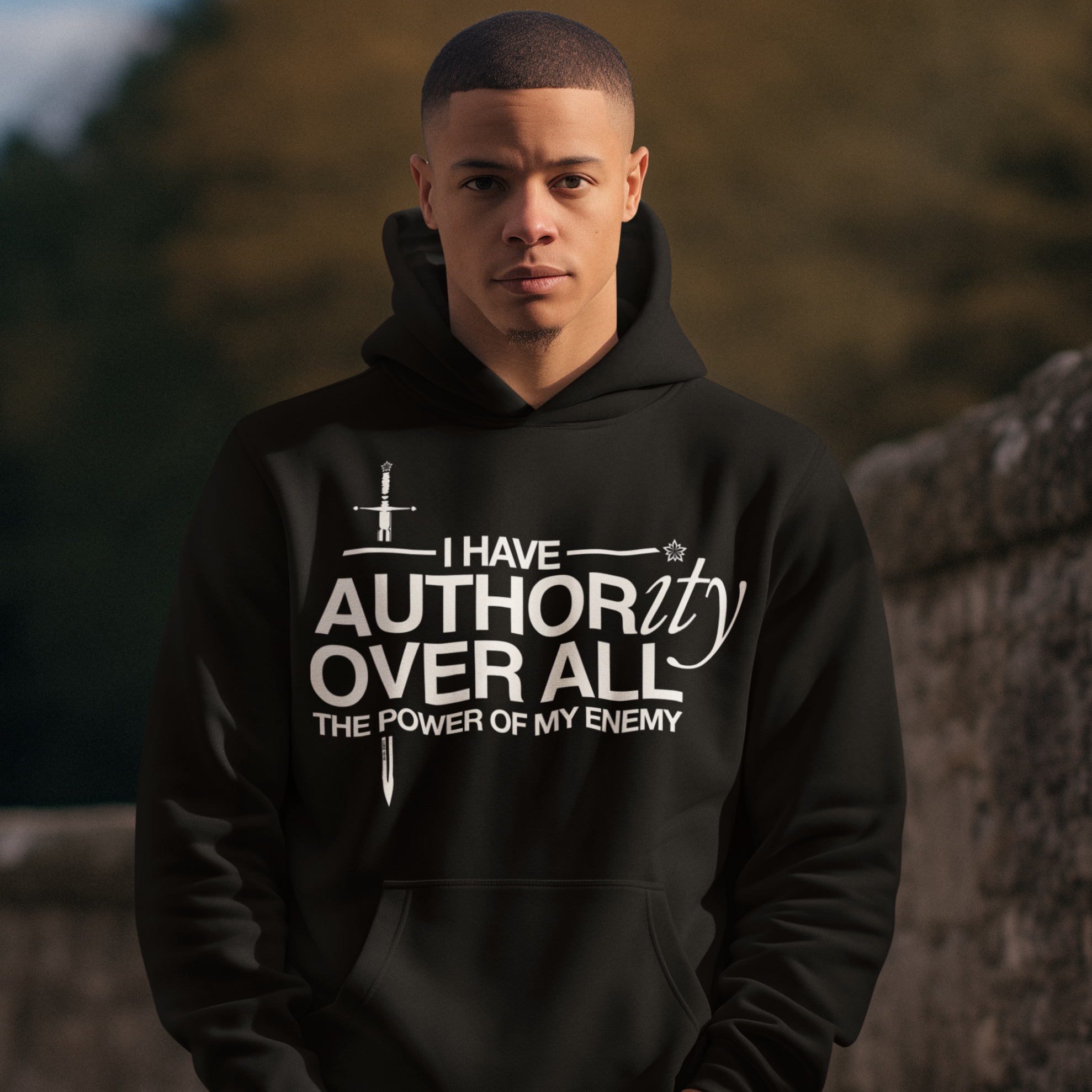 Warfare Gear: I Have Authority Unisex Hoodie