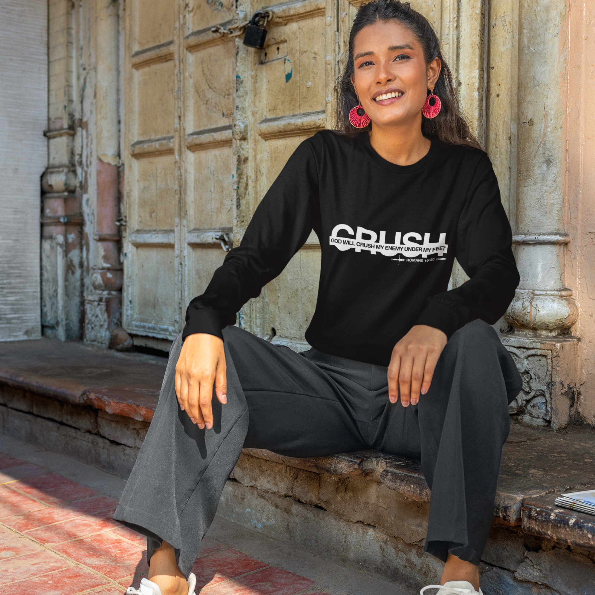 Warfare Gear: Crush My Enemies Unisex Long Sleeve Tee