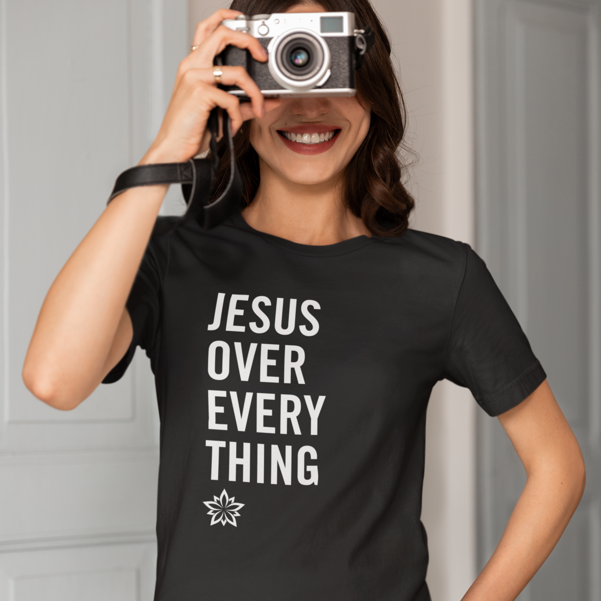 Warfare Gear: Jesus Over Everything Unisex Soft Tee