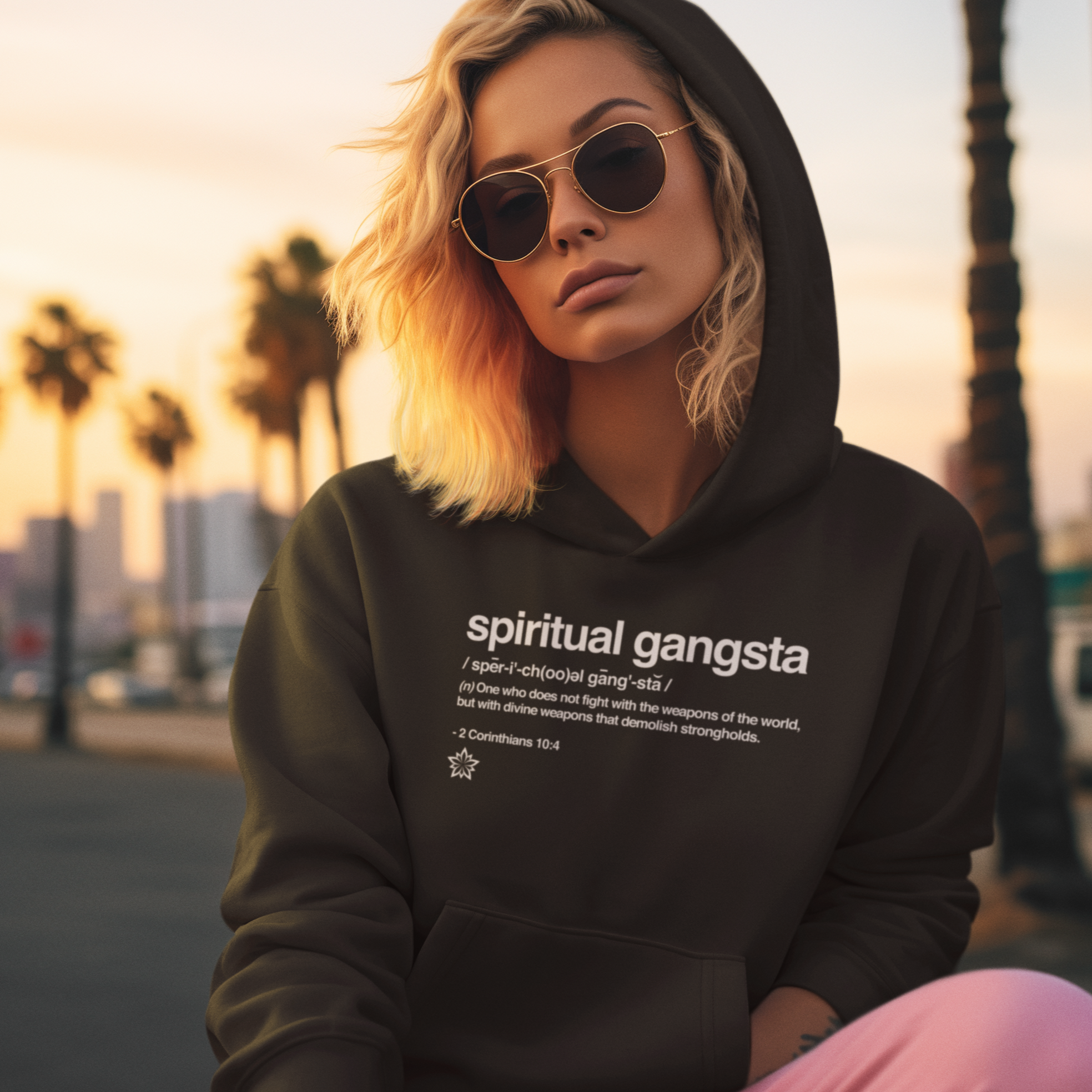 Warfare Gear: Spiritual Gangsta Unisex Hoodie