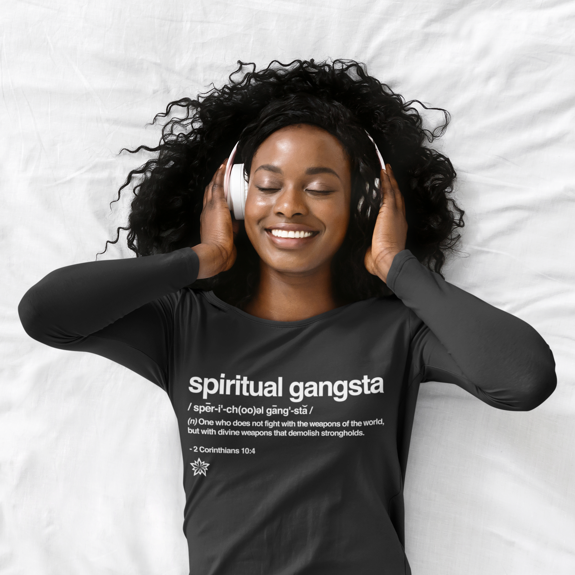 Warfare Gear: Spiritual Gangsta Unisex Long Sleeve Tee