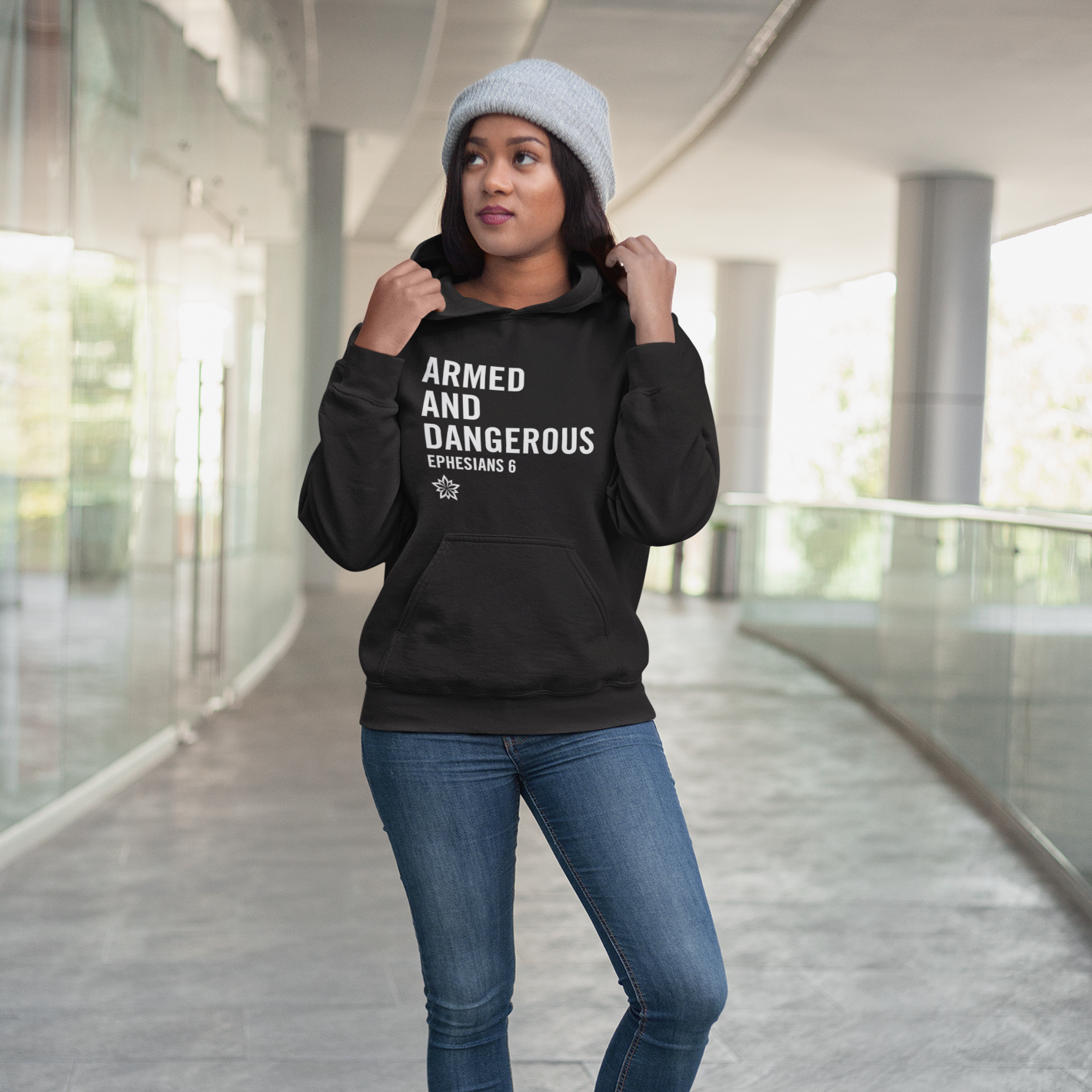 Warfare Gear: Armed and Dangerous Unisex Hoodie