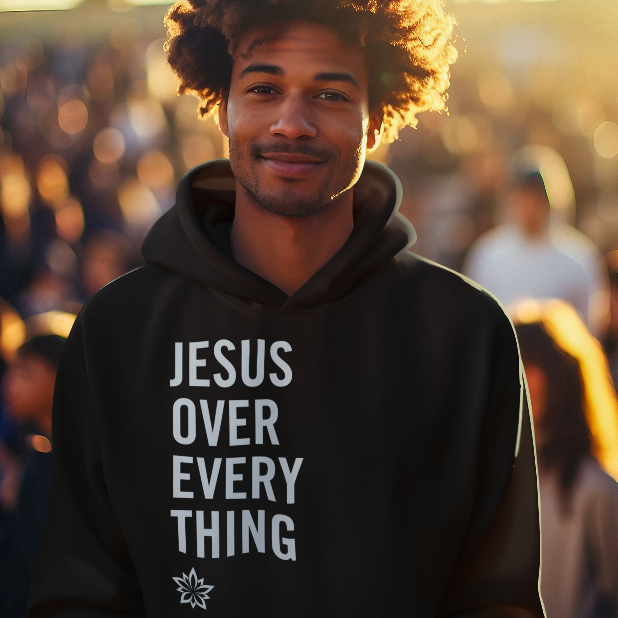 Warfare Gear: Jesus Over Everything Unisex Hoodie