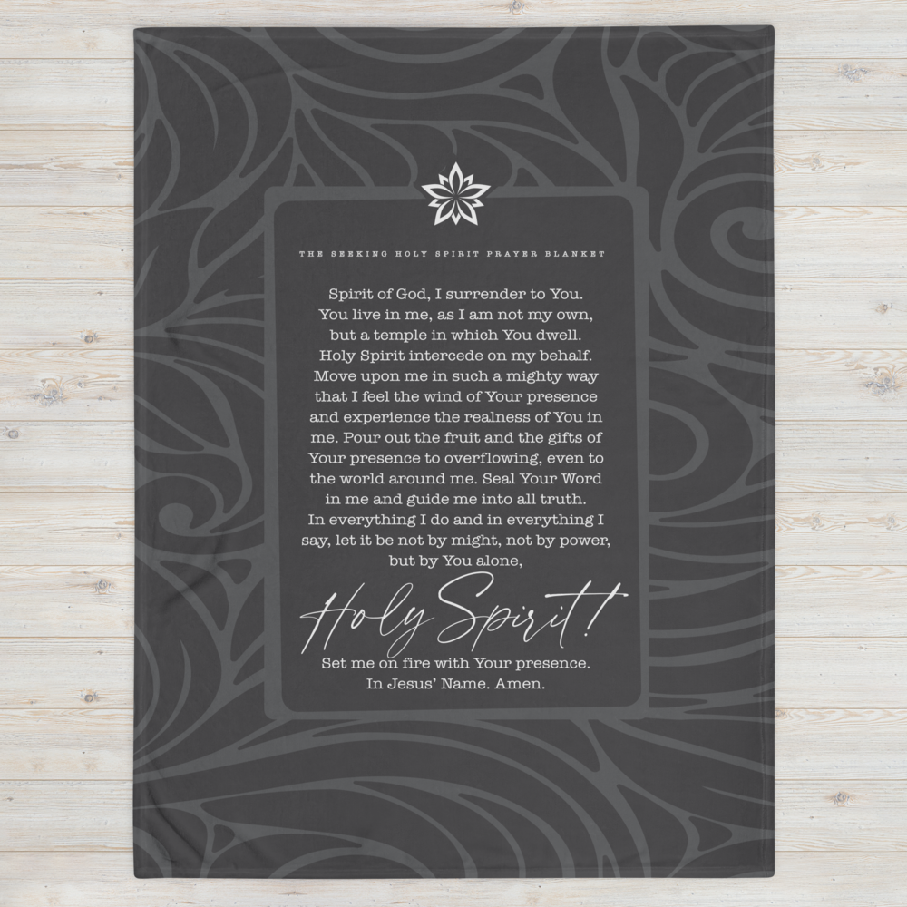 Covered in the Word: The Seeking Holy Spirit Prayer Blanket