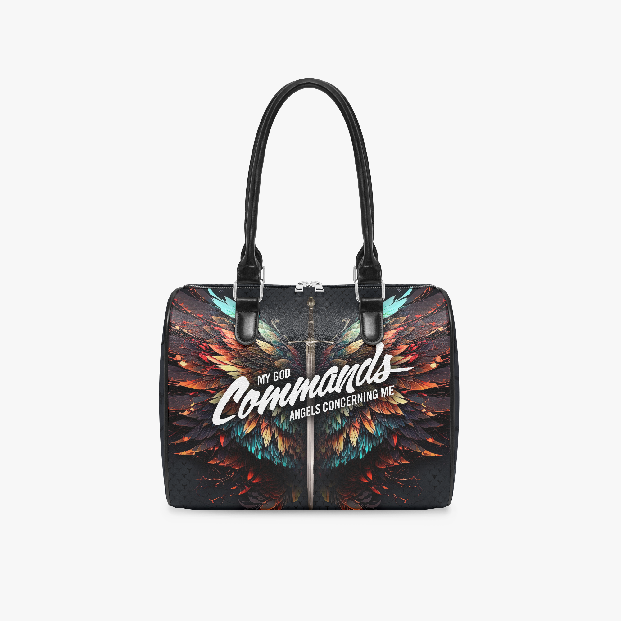 The My God Commands Angels Ultra Satchel