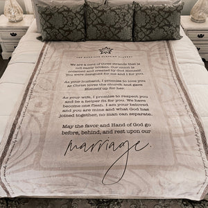 Marriage Prayer Blanket