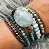 Turquoise Long-Strand Bracelet