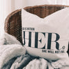 God Within Her Pillow Cover