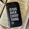The Jesus Over Everything Long Wallet