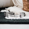 If God is For Me Scripture Bangle