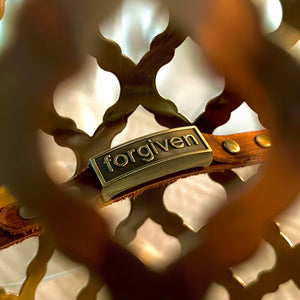 Forgiven Leather Wristlet