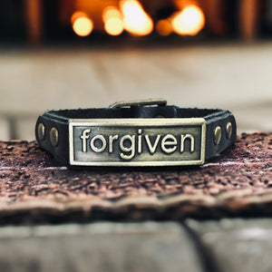 Forgiven Leather Wristlet