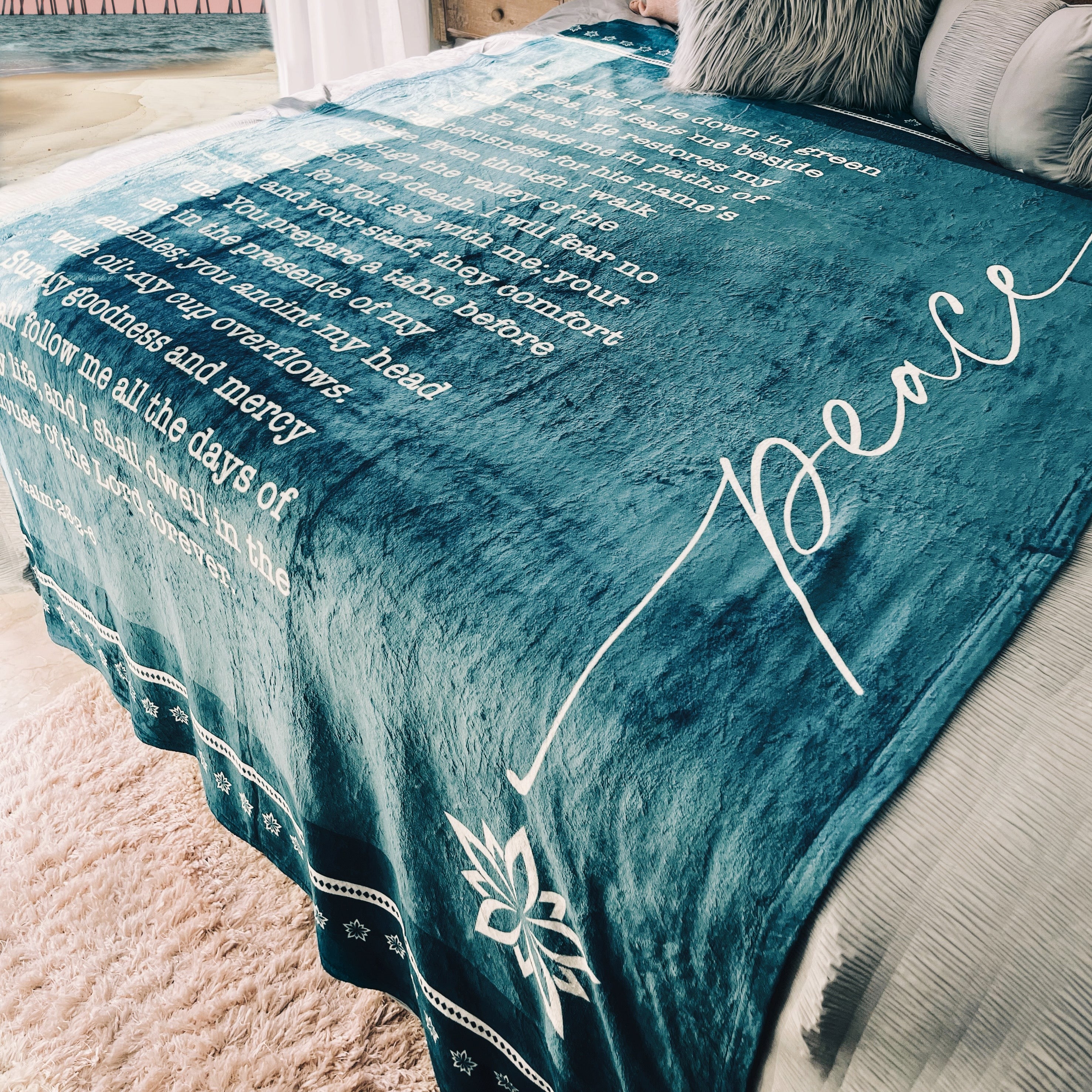 Biblical Verse Blanket