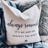 Always Remember Pillow Cover