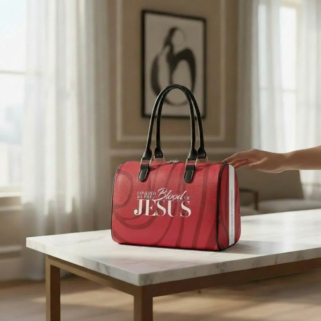 A picture of the ArmoredSoul Blood of Jesus Ultra Satchel. 